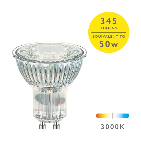 (SOLD AS 5PK) GU10 LED 5W 345LM LAMP